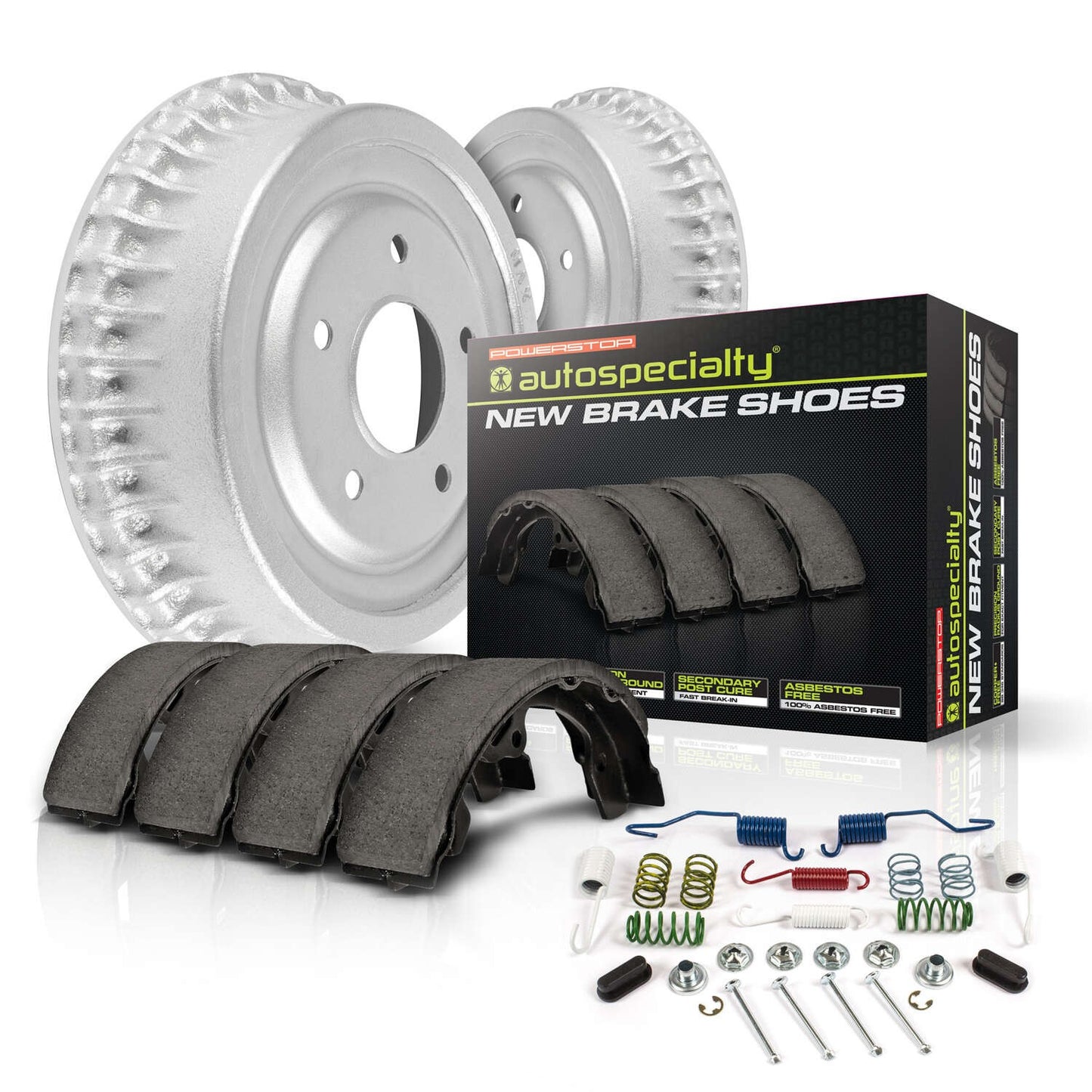 PowerStop Power Stop 04-09 Chrysler PT Cruiser Rear Autospecialty Drum Kit KOE15390DK