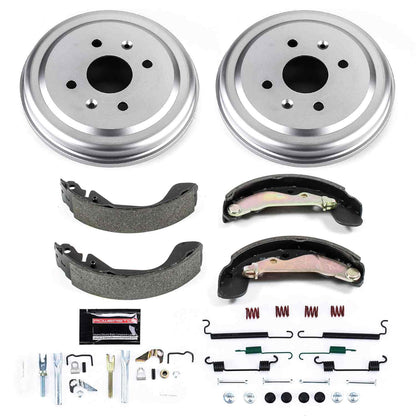 PowerStop Power Stop 13-18 Chevrolet Spark Rear Autospecialty Drum Kit KOE15392DK