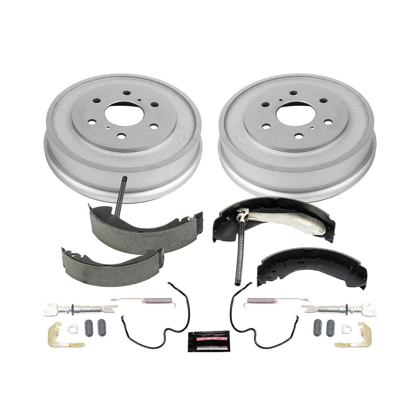 PowerStop Power Stop 05-08 Chevrolet Silverado 1500 2WD Rear Autospecialty Drum Kit KOE15394DK