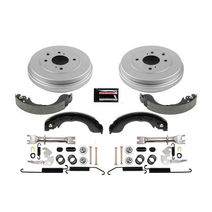 PowerStop Power Stop 10-14 Nissan Cube Rear Autospecialty Drum Kit KOE15404DK