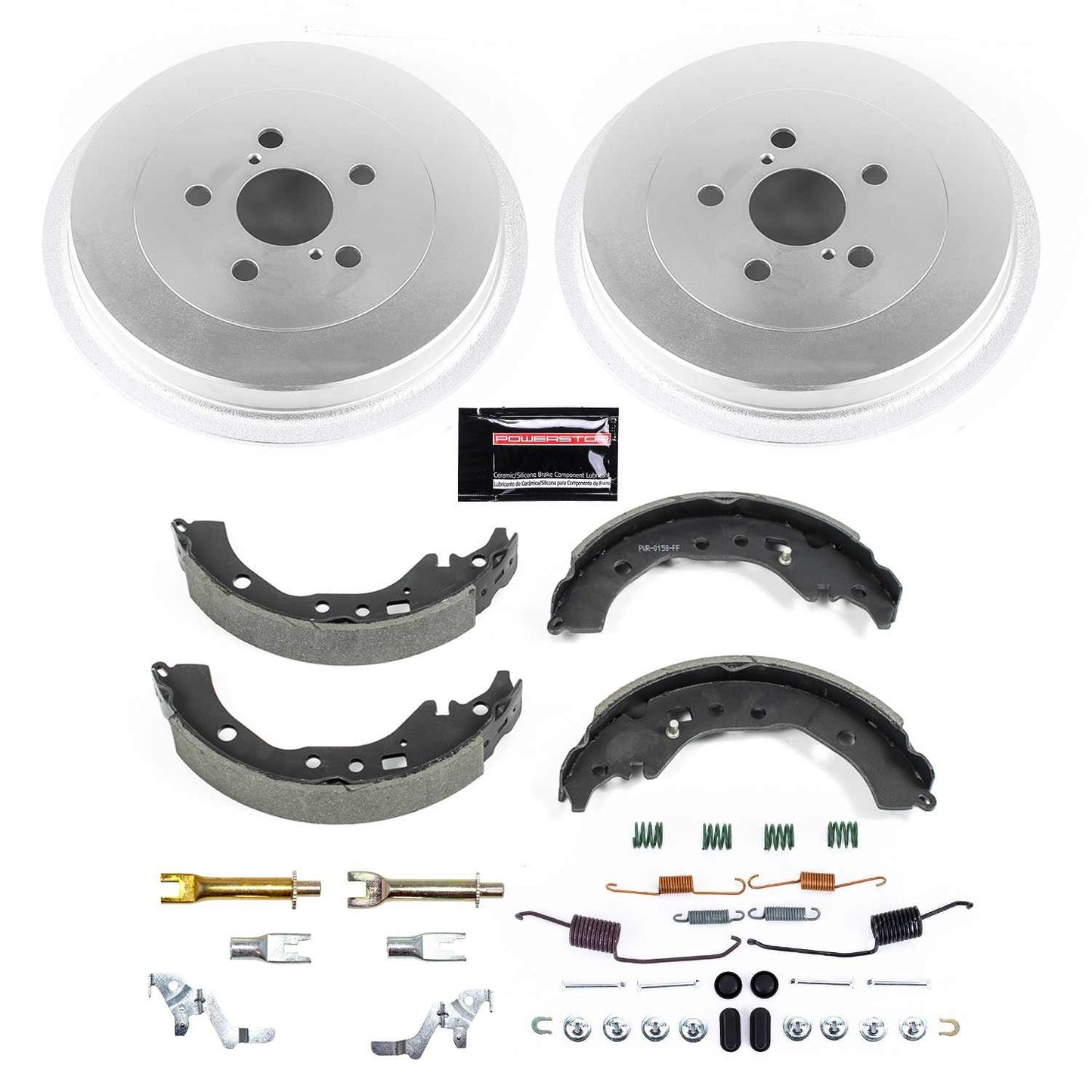 PowerStop Power Stop 09-18 Toyota Corolla Rear Autospecialty Drum Kit KOE15408DK