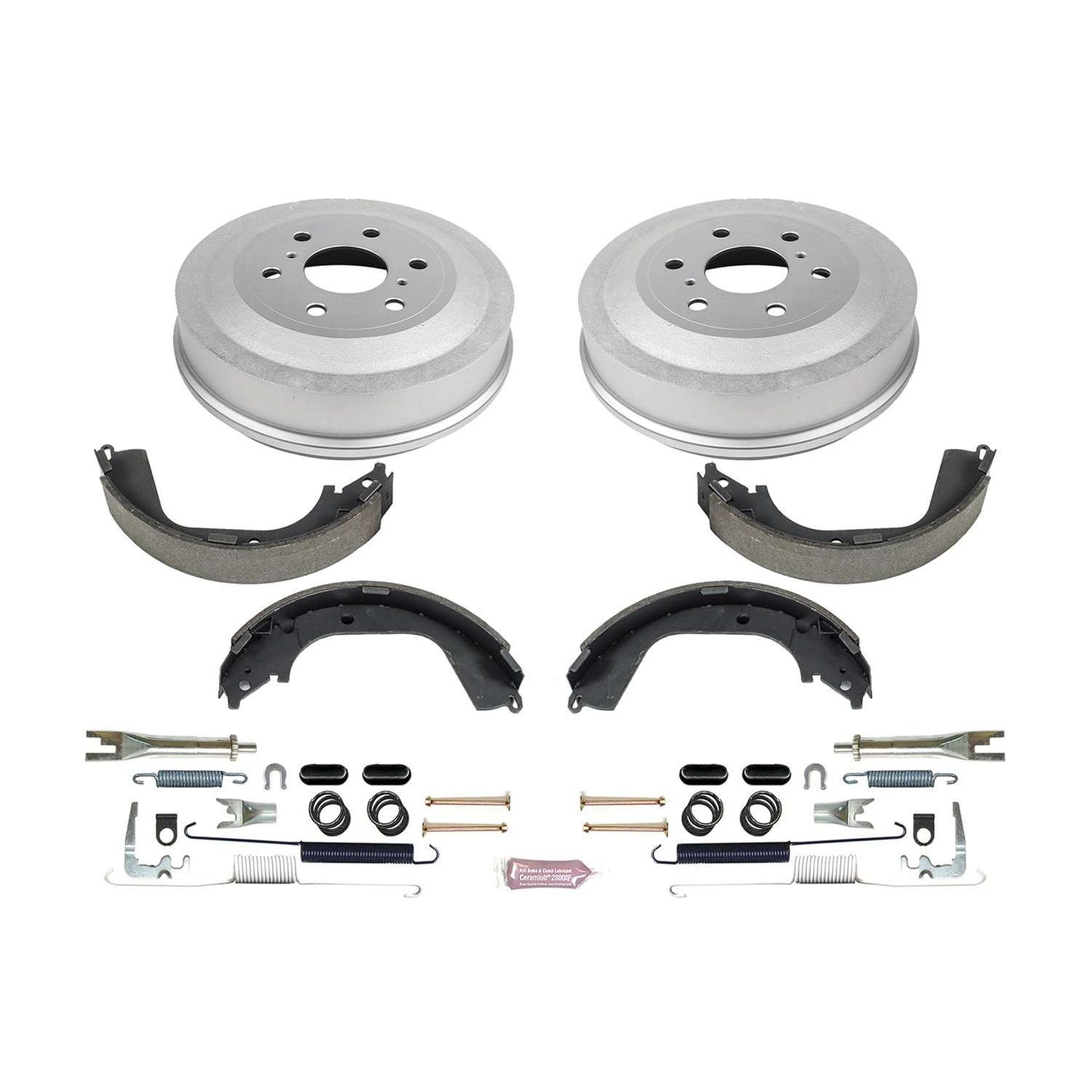 PowerStop Power Stop 09-13 Chevrolet Silverado 1500 2WD Rear Autospecialty Drum Kit KOE15411DK