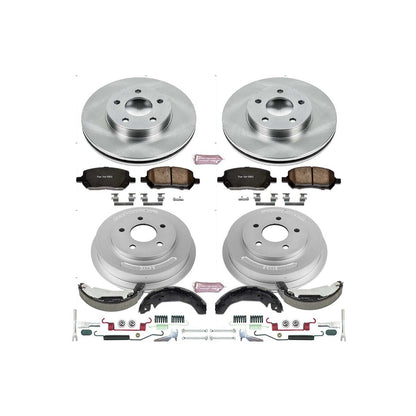 PowerStop Power Stop 09-10 Pontiac G5 Front & Rear Autospecialty Brake Kit KOE15422DK