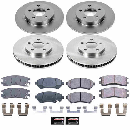 PowerStop Power Stop 00-04 Buick LeSabre Front & Rear Autospecialty Brake Kit KOE1543