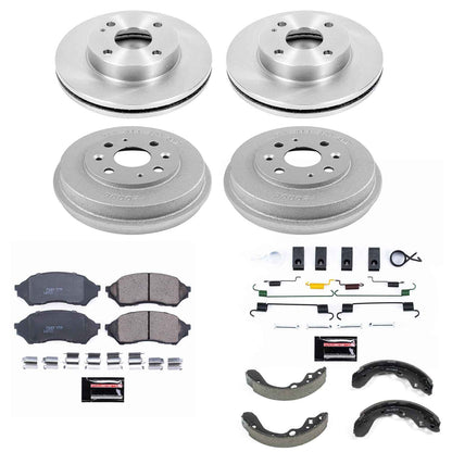 PowerStop Power Stop 99-01 Mazda Protege Front & Rear Autospecialty Brake Kit KOE15443DK