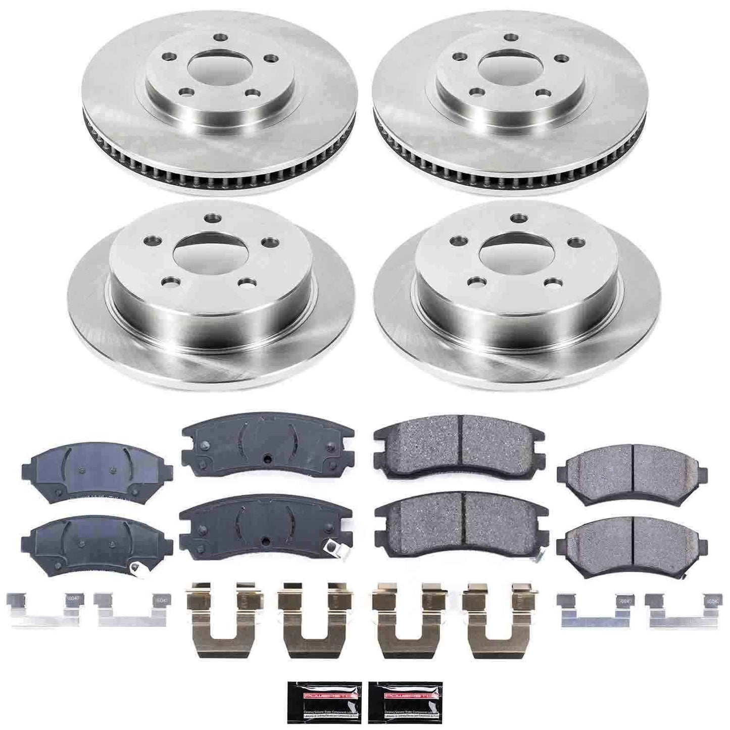PowerStop Power Stop 00-05 Chevrolet Impala Front & Rear Autospecialty Brake Kit KOE1544
