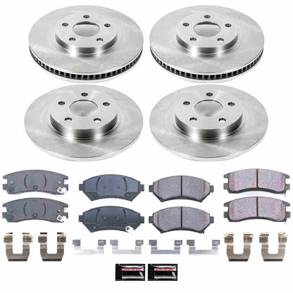 PowerStop Power Stop 03-05 Buick Park Avenue Front & Rear Autospecialty Brake Kit KOE1545