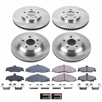 PowerStop Power Stop 98-02 Chevrolet Camaro Front & Rear Autospecialty Brake Kit KOE1548