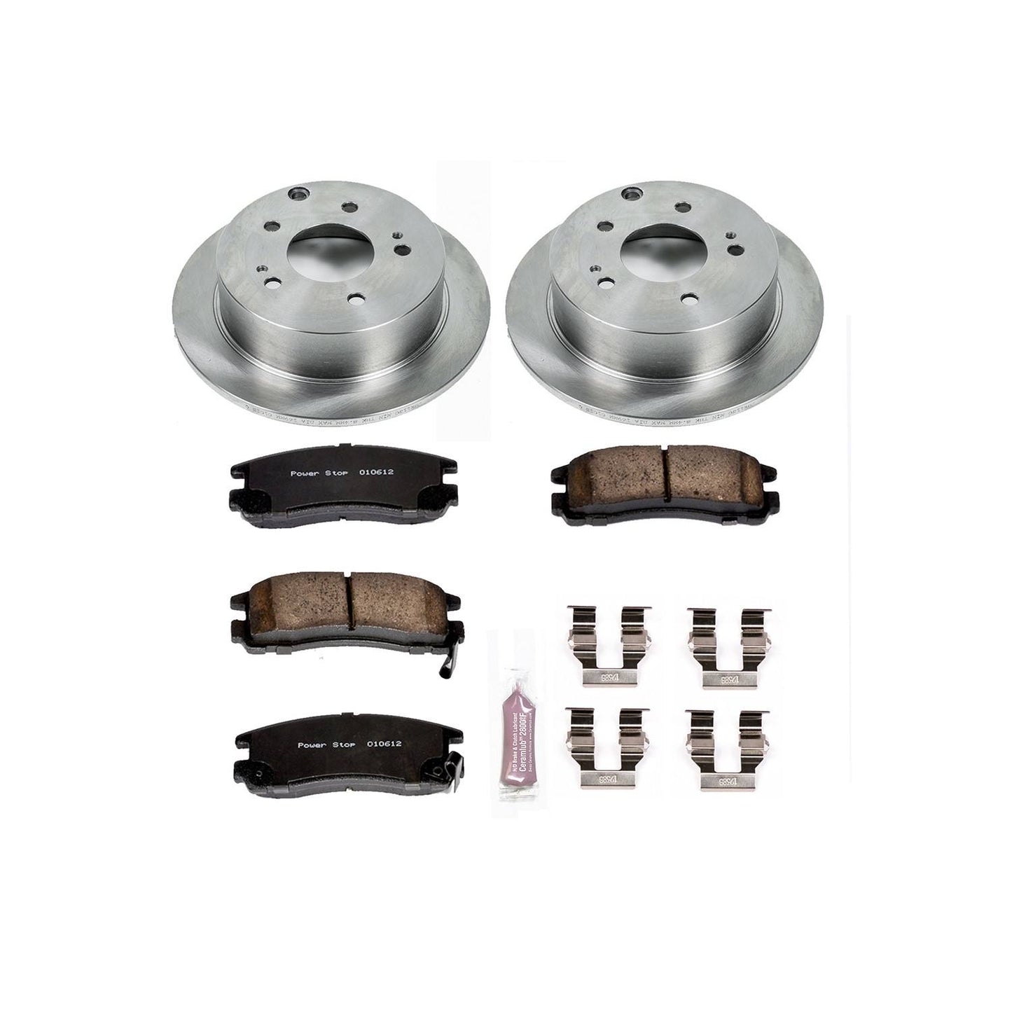 PowerStop Power Stop 06-12 Mitsubishi Eclipse Rear Autospecialty Brake Kit KOE155