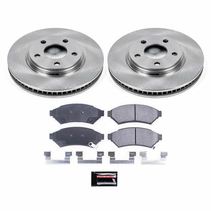 PowerStop Power Stop 05-09 Buick Allure Front Autospecialty Brake Kit KOE1588