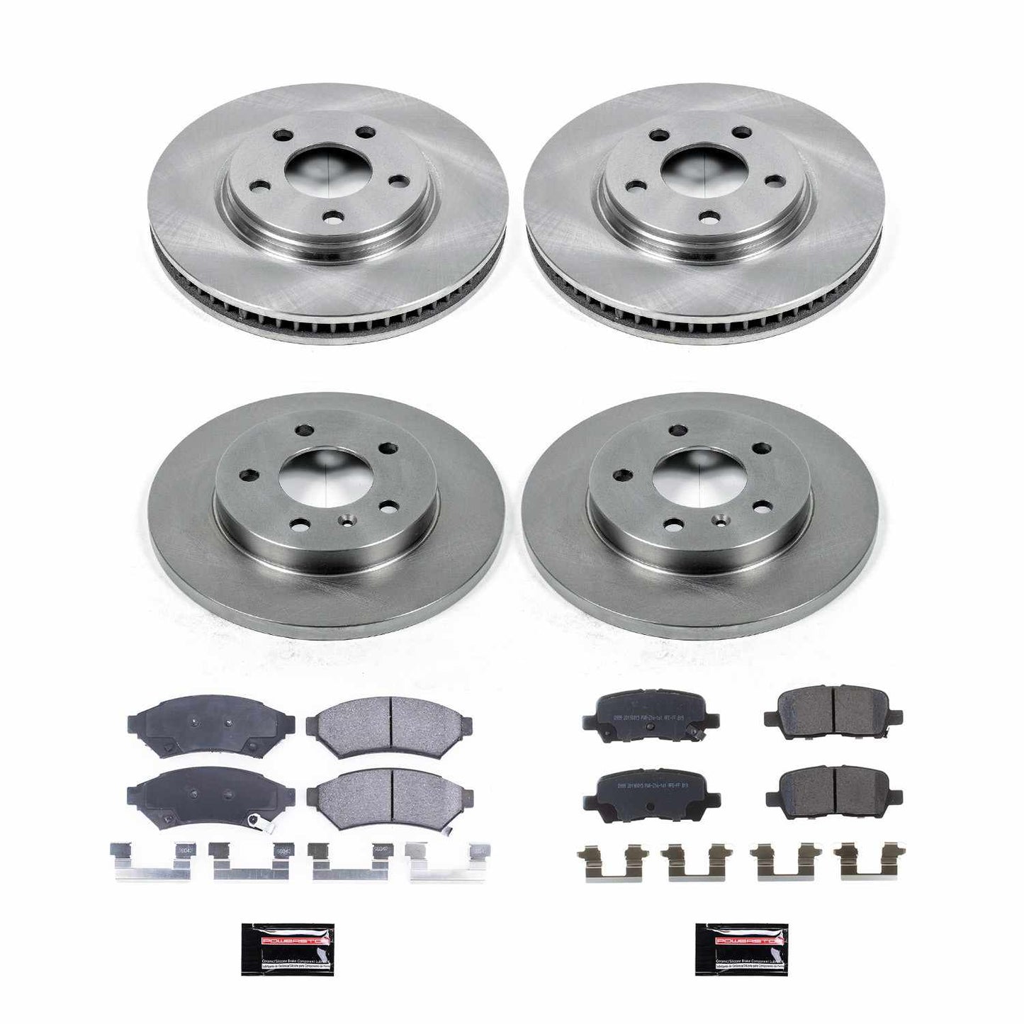 PowerStop Power Stop 05-09 Buick Allure Front & Rear Autospecialty Brake Kit KOE1589