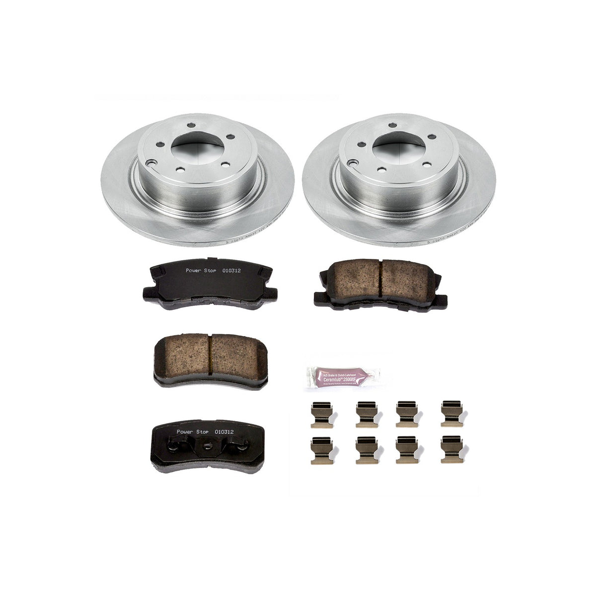 PowerStop Power Stop 11-14 Chrysler 200 Rear Autospecialty Brake Kit KOE1630
