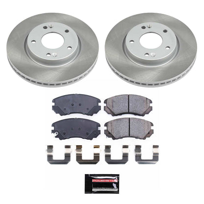 PowerStop Power Stop 06-10 Hyundai Sonata Front Autospecialty Brake Kit KOE165
