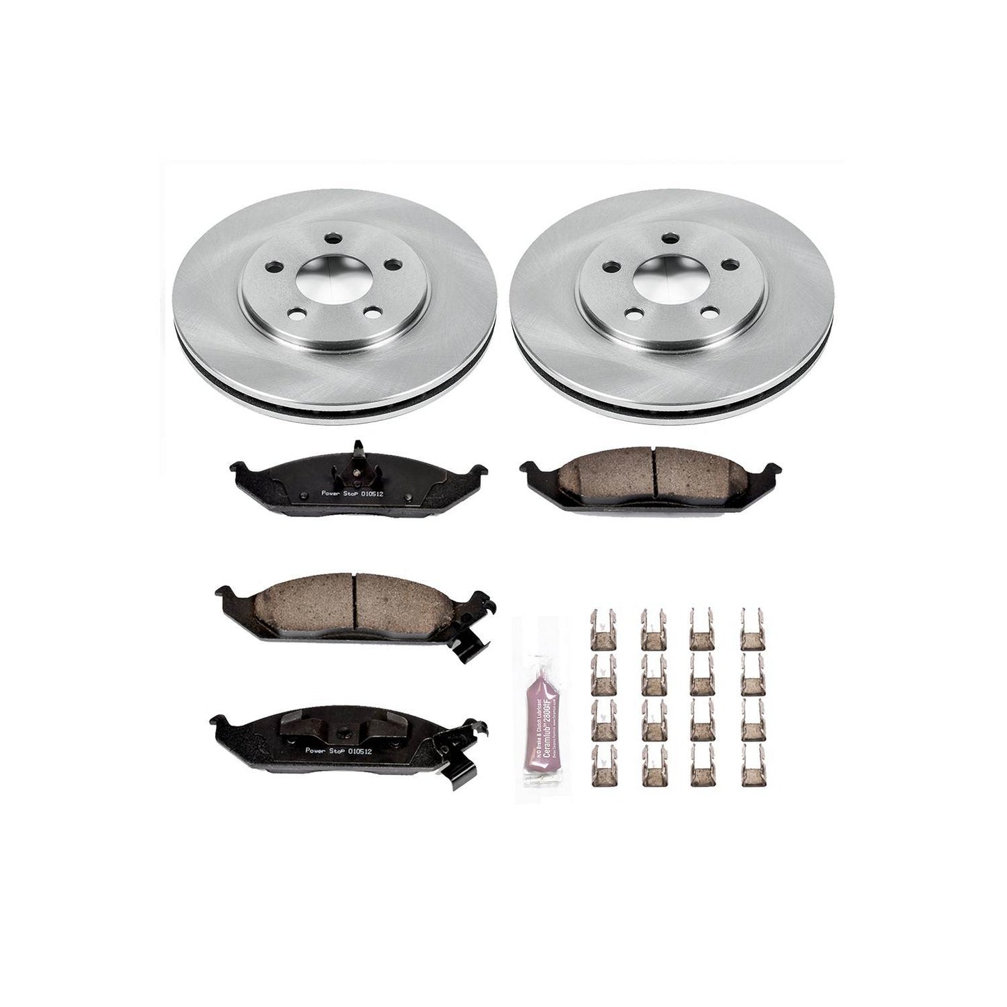 PowerStop Power Stop 95-00 Chrysler Cirrus Front Autospecialty Brake Kit KOE1676