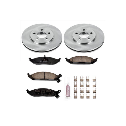 PowerStop Power Stop 95-00 Chrysler Cirrus Front Autospecialty Brake Kit KOE1676