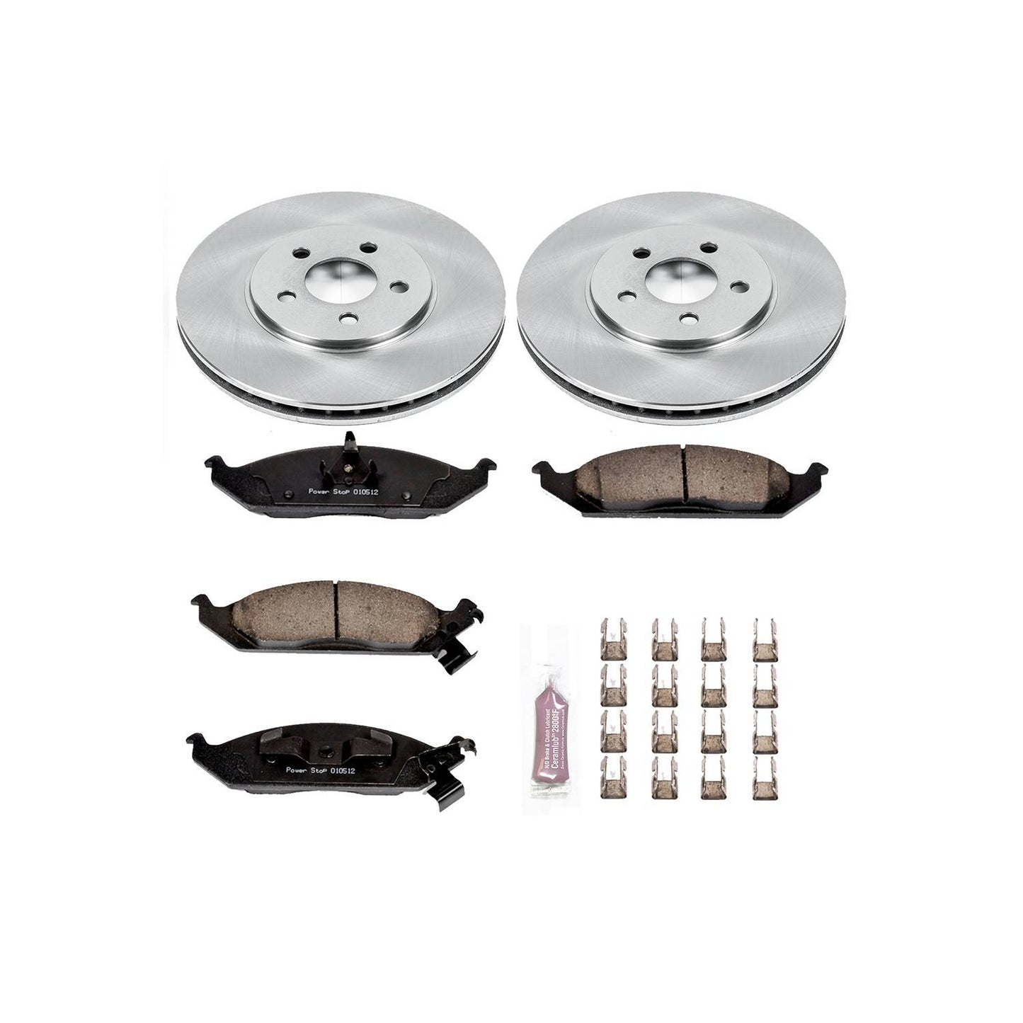 PowerStop Power Stop 95-00 Chrysler Cirrus Front Autospecialty Brake Kit KOE1679