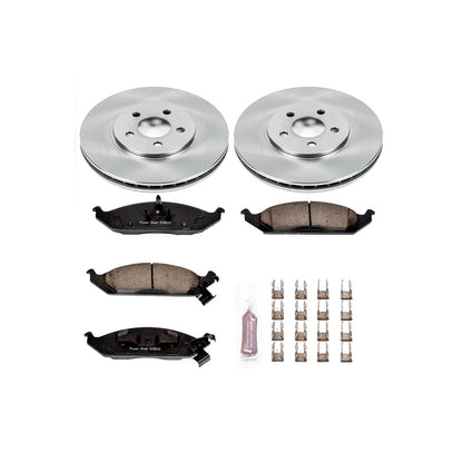 PowerStop Power Stop 95-00 Chrysler Cirrus Front Autospecialty Brake Kit KOE1679