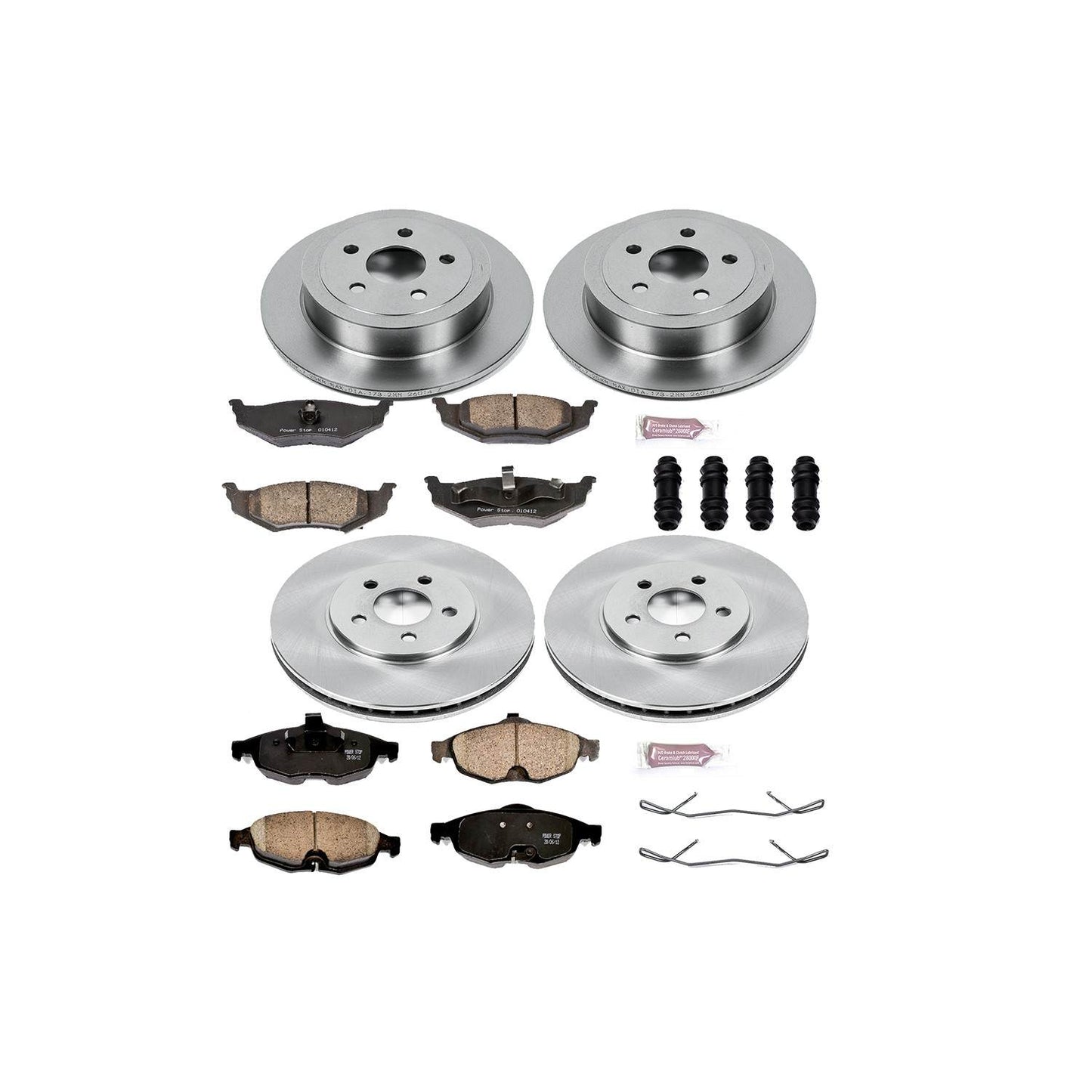 PowerStop Power Stop 01-06 Chrysler Sebring Front & Rear Autospecialty Brake Kit KOE1685