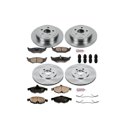 PowerStop Power Stop 01-06 Chrysler Sebring Front & Rear Autospecialty Brake Kit KOE1685