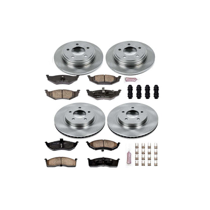 PowerStop Power Stop 99-04 Chrysler 300M Front & Rear Autospecialty Brake Kit KOE1693