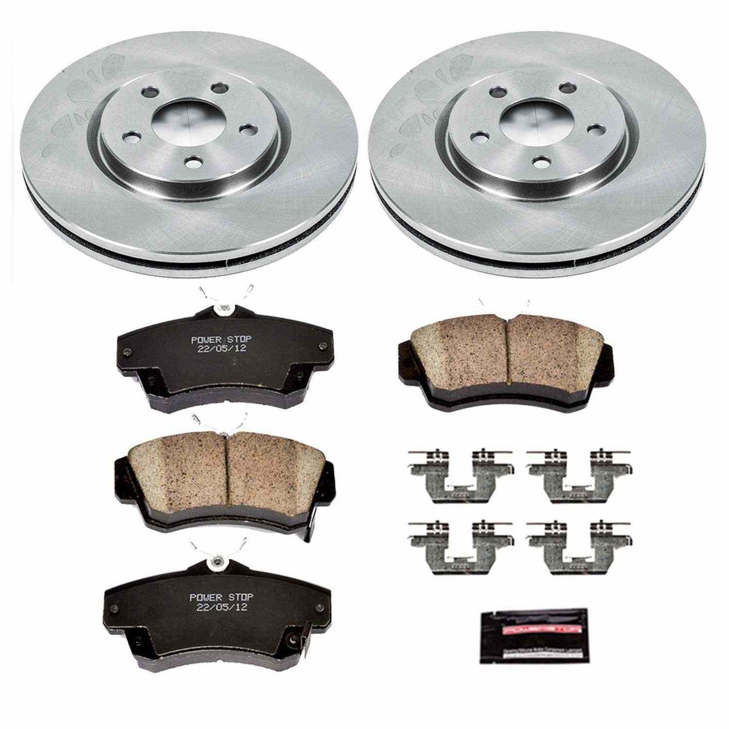PowerStop Power Stop 03-09 Chrysler PT Cruiser Front Autospecialty Brake Kit KOE1706