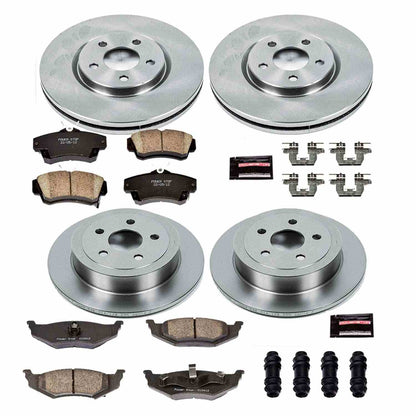 PowerStop Power Stop 04-05 Chrysler PT Cruiser Front & Rear Autospecialty Brake Kit KOE1707