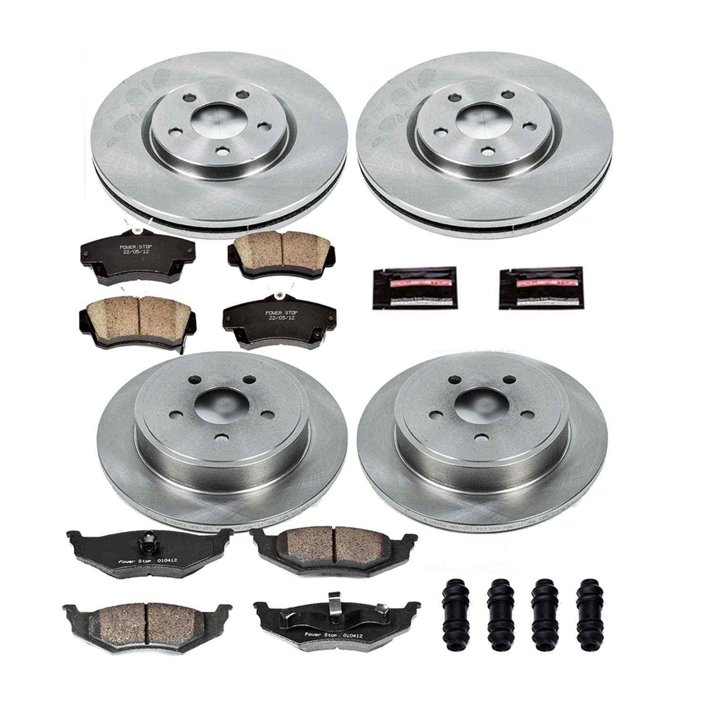 PowerStop Power Stop 03-09 Chrysler PT Cruiser Front & Rear Autospecialty Brake Kit KOE1708