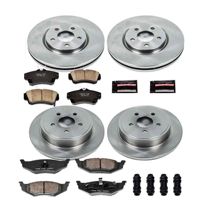 PowerStop Power Stop 03-09 Chrysler PT Cruiser Front & Rear Autospecialty Brake Kit KOE1708