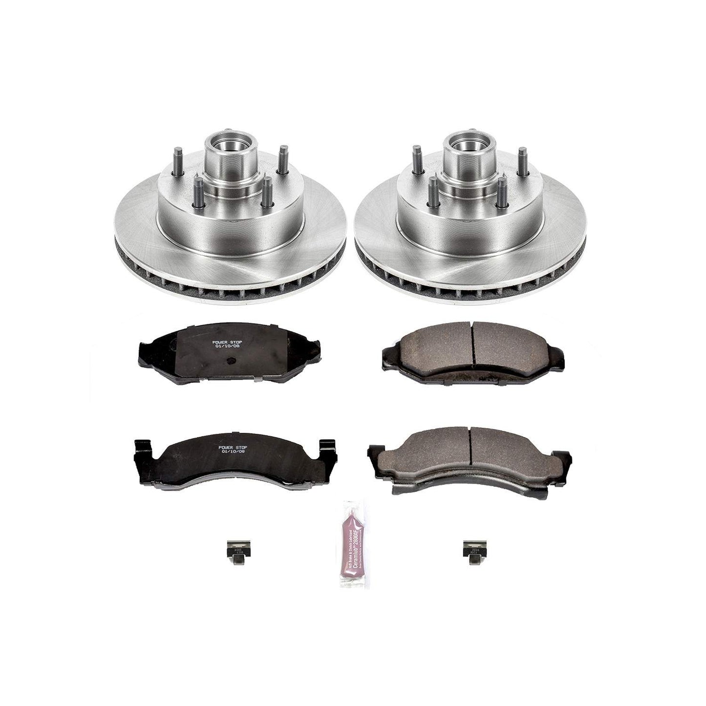 PowerStop Power Stop 87-93 Ford E-150 Front Autospecialty Brake Kit KOE1766