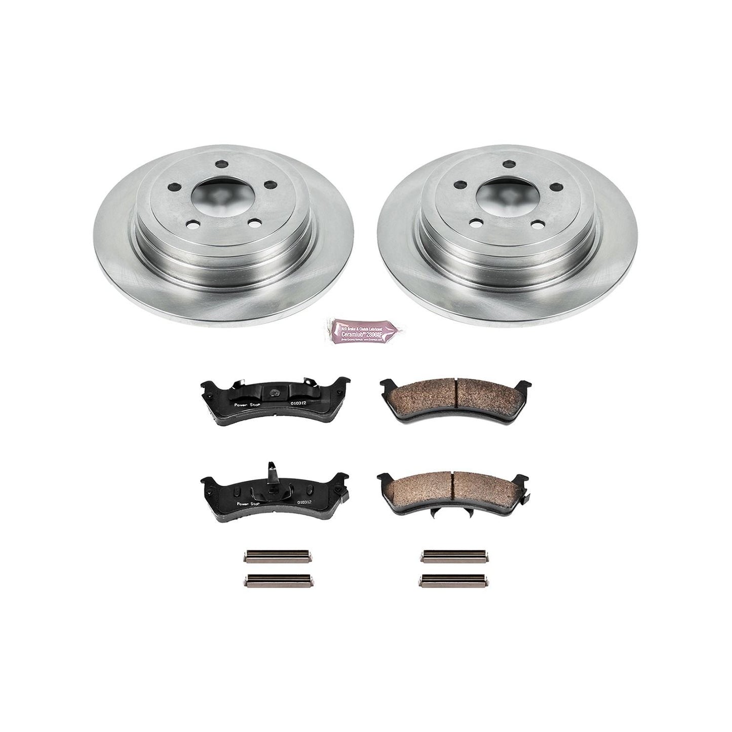 PowerStop Power Stop 2003 Ford Explorer Sport Rear Autospecialty Brake Kit KOE1770