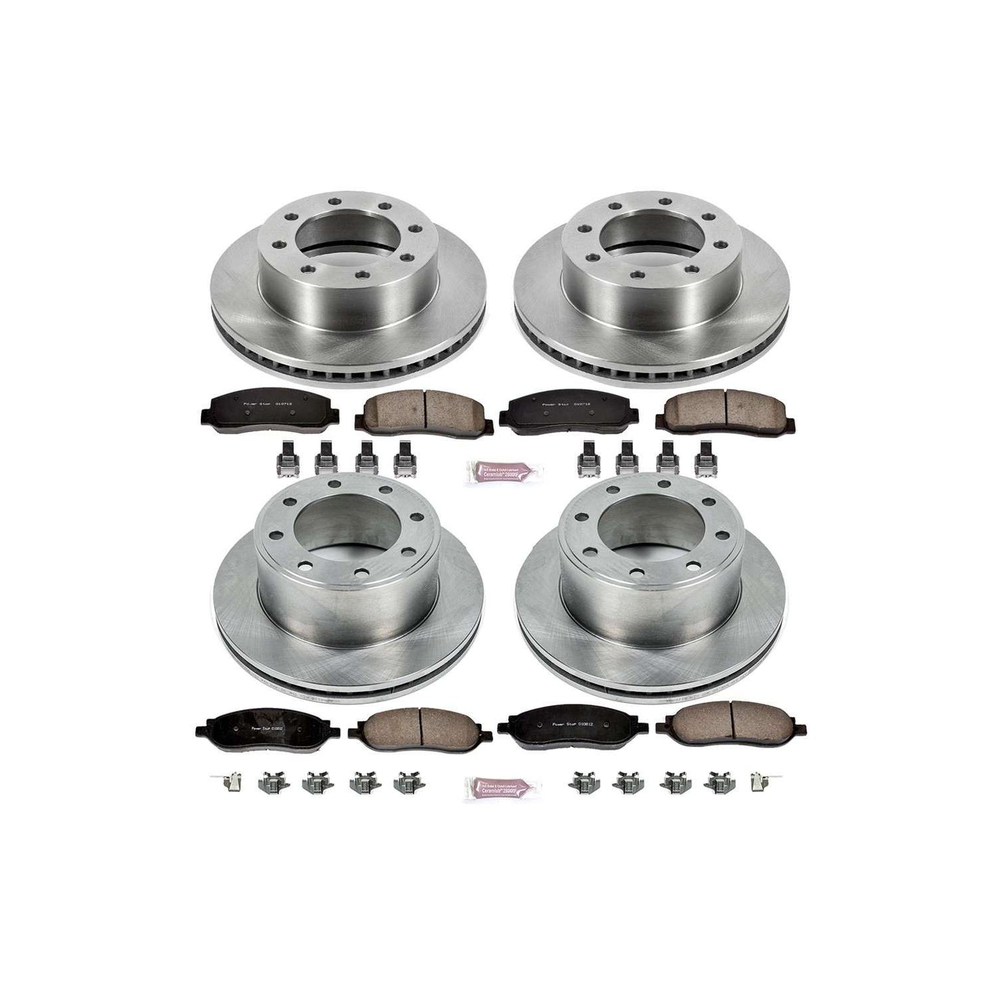 PowerStop Power Stop 05-07 Ford F-250 Super Duty Front & Rear Autospecialty Brake Kit KOE1782