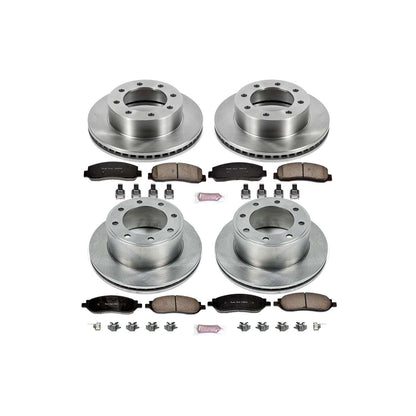PowerStop Power Stop 05-07 Ford F-250 Super Duty Front & Rear Autospecialty Brake Kit KOE1782