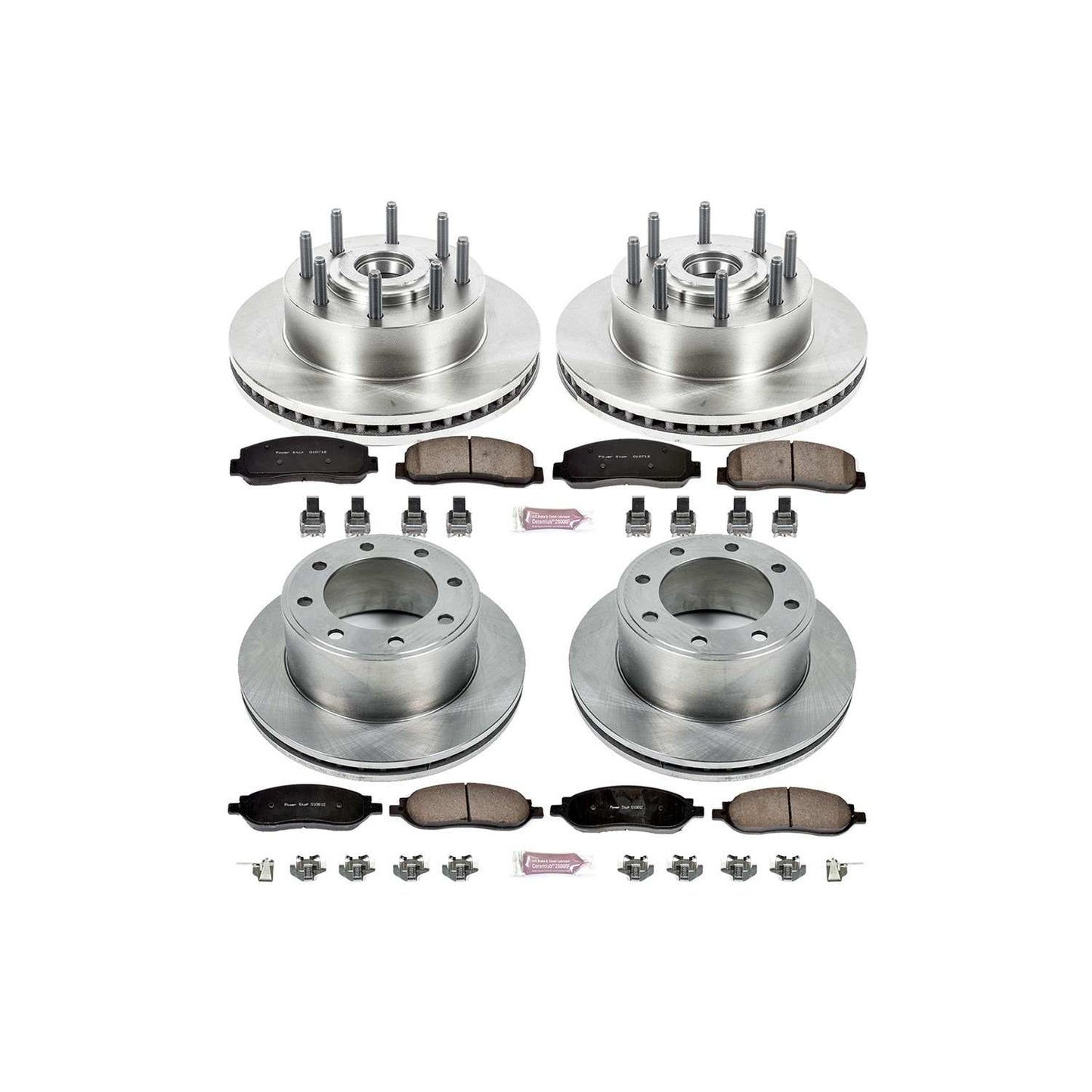 PowerStop Power Stop 05-07 Ford F-250 Super Duty Front & Rear Autospecialty Brake Kit KOE1797