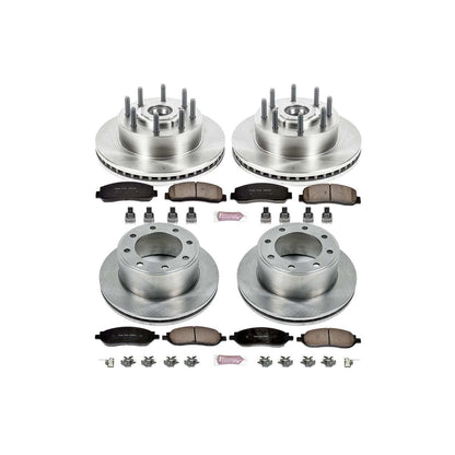 PowerStop Power Stop 05-07 Ford F-250 Super Duty Front & Rear Autospecialty Brake Kit KOE1797