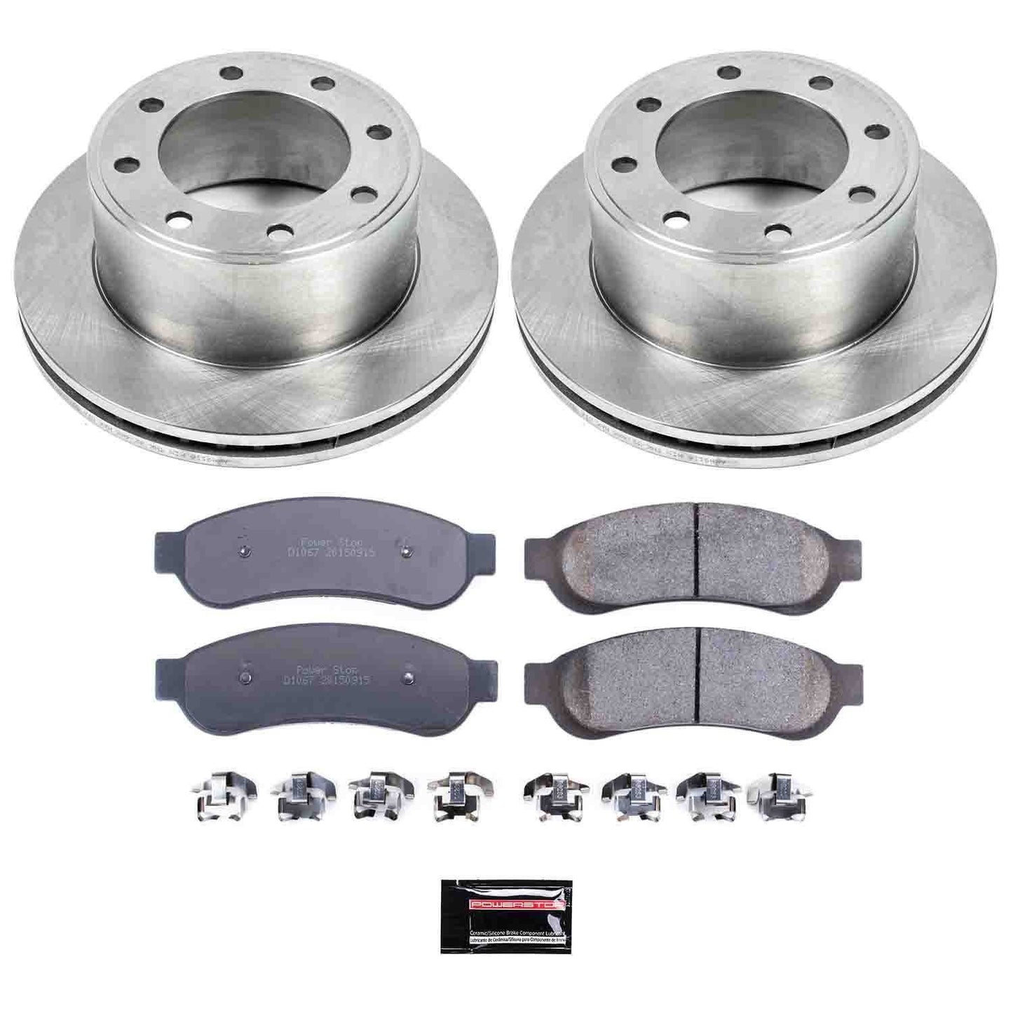 PowerStop Power Stop 07-10 Ford F-250 Super Duty Rear Autospecialty Brake Kit KOE1798