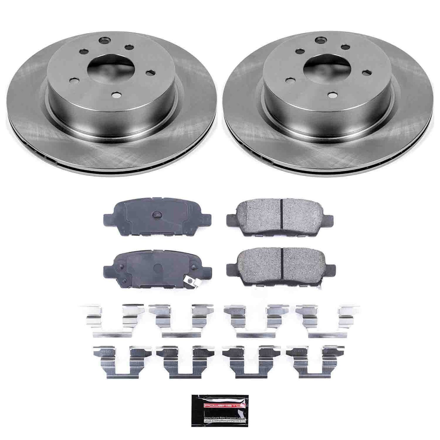 PowerStop Power Stop 08-12 Infiniti EX35 Rear Autospecialty Brake Kit KOE179