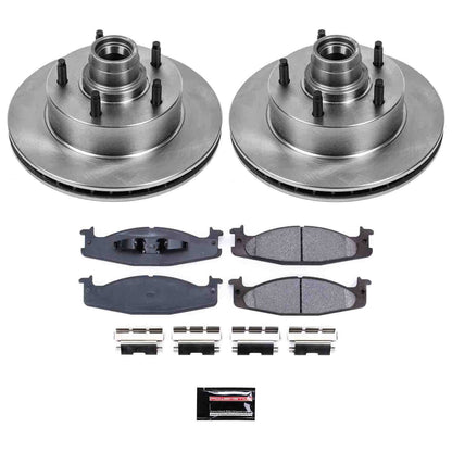PowerStop Power Stop 94-01 Ford E-150 Front Autospecialty Brake Kit KOE1831
