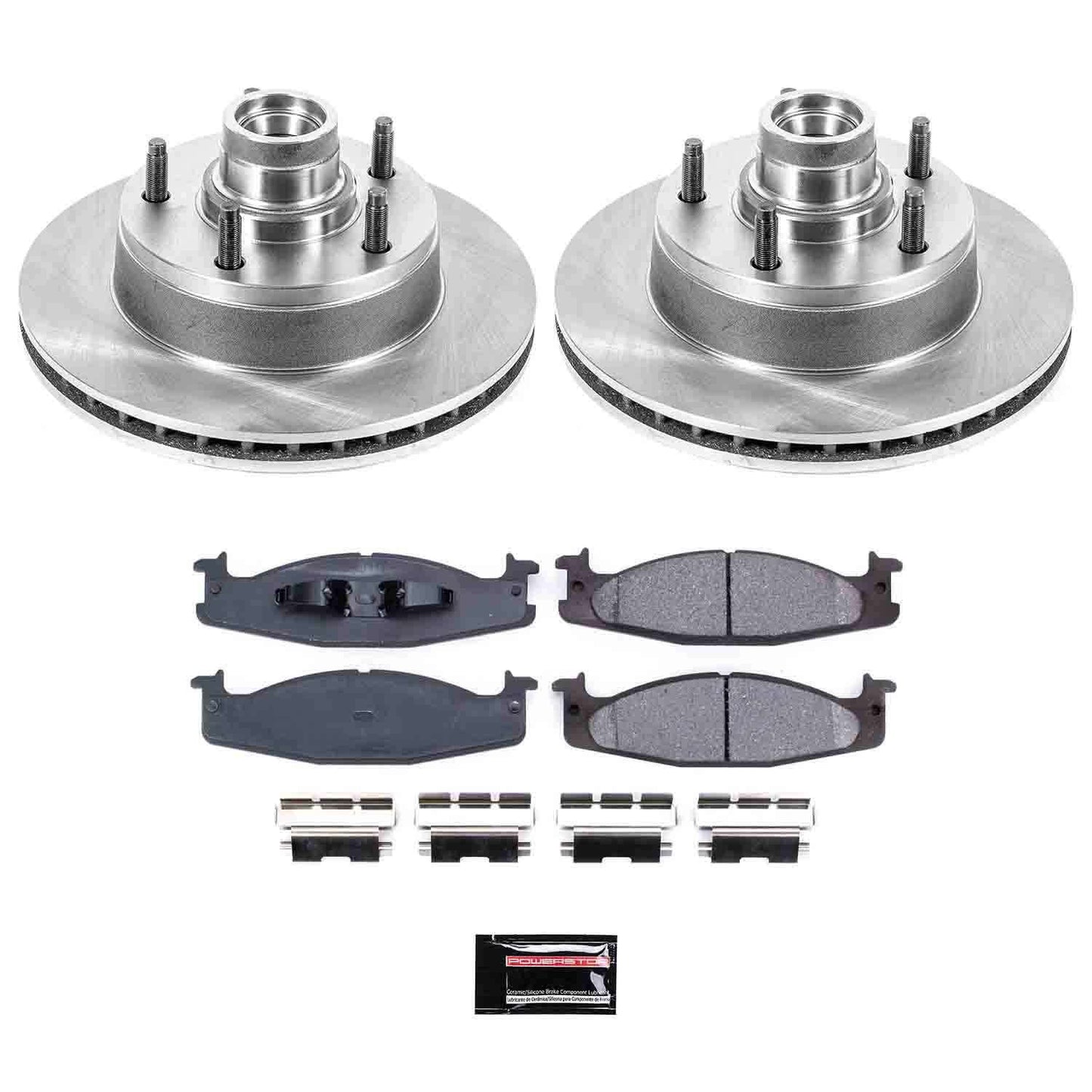 PowerStop Power Stop 2003 Ford E-150 Front Autospecialty Brake Kit KOE1832