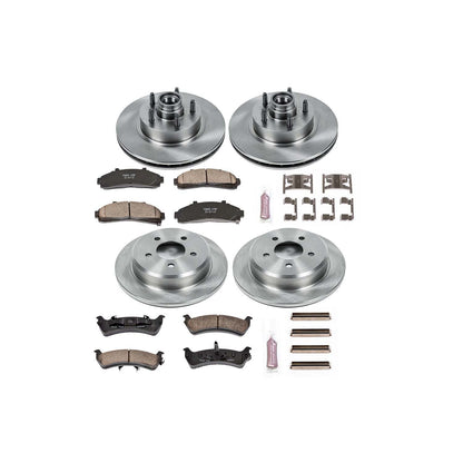 PowerStop Power Stop 95-01 Ford Explorer Front & Rear Autospecialty Brake Kit KOE1855