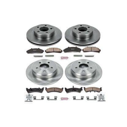 PowerStop Power Stop 95-01 Ford Explorer Front & Rear Autospecialty Brake Kit KOE1861