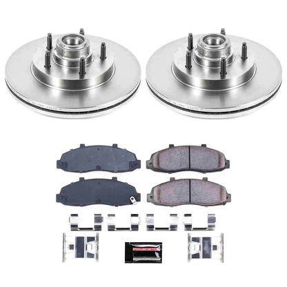 PowerStop Power Stop 97-00 Ford F-150 Front Autospecialty Brake Kit KOE1863