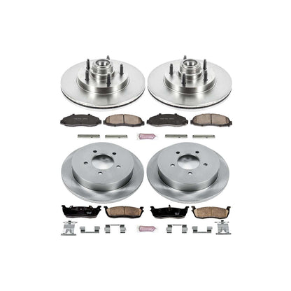 PowerStop Power Stop 99-00 Ford F-150 Front & Rear Autospecialty Brake Kit KOE1864