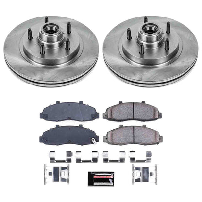PowerStop Power Stop 97-00 Ford F-150 Front Autospecialty Brake Kit KOE1865