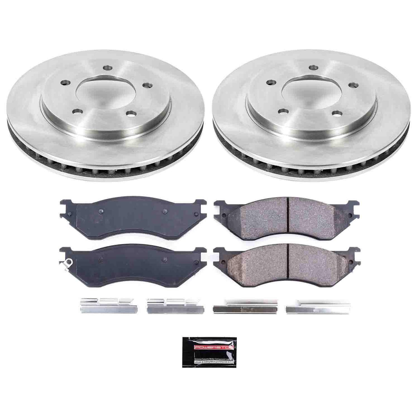 PowerStop Power Stop 97-02 Ford Expedition Front Autospecialty Brake Kit KOE1869