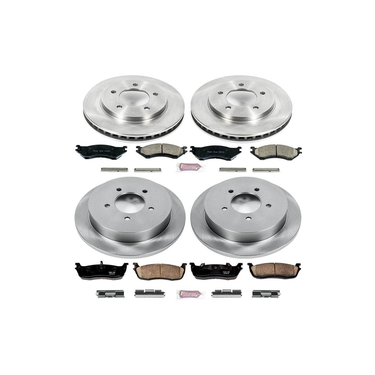 PowerStop Power Stop 97-00 Ford Expedition Front & Rear Autospecialty Brake Kit KOE1870