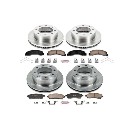 PowerStop Power Stop 1999 Ford F-250 Super Duty Front & Rear Autospecialty Brake Kit KOE1887
