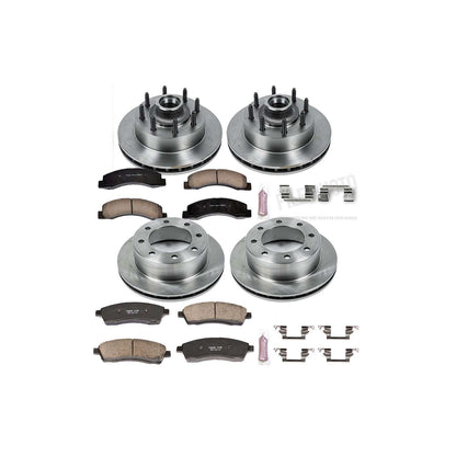 PowerStop Power Stop 99-01 Ford F-250 Super Duty Front & Rear Autospecialty Brake Kit KOE1892