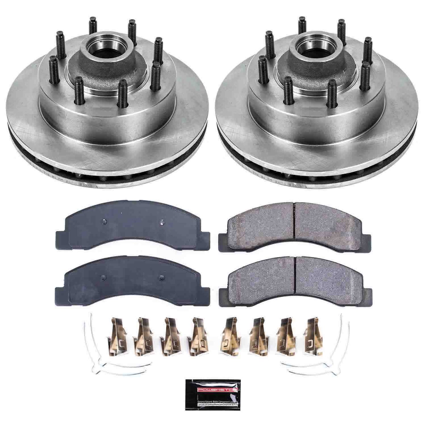 PowerStop Power Stop 00-02 Ford Excursion Front Autospecialty Brake Kit KOE1893