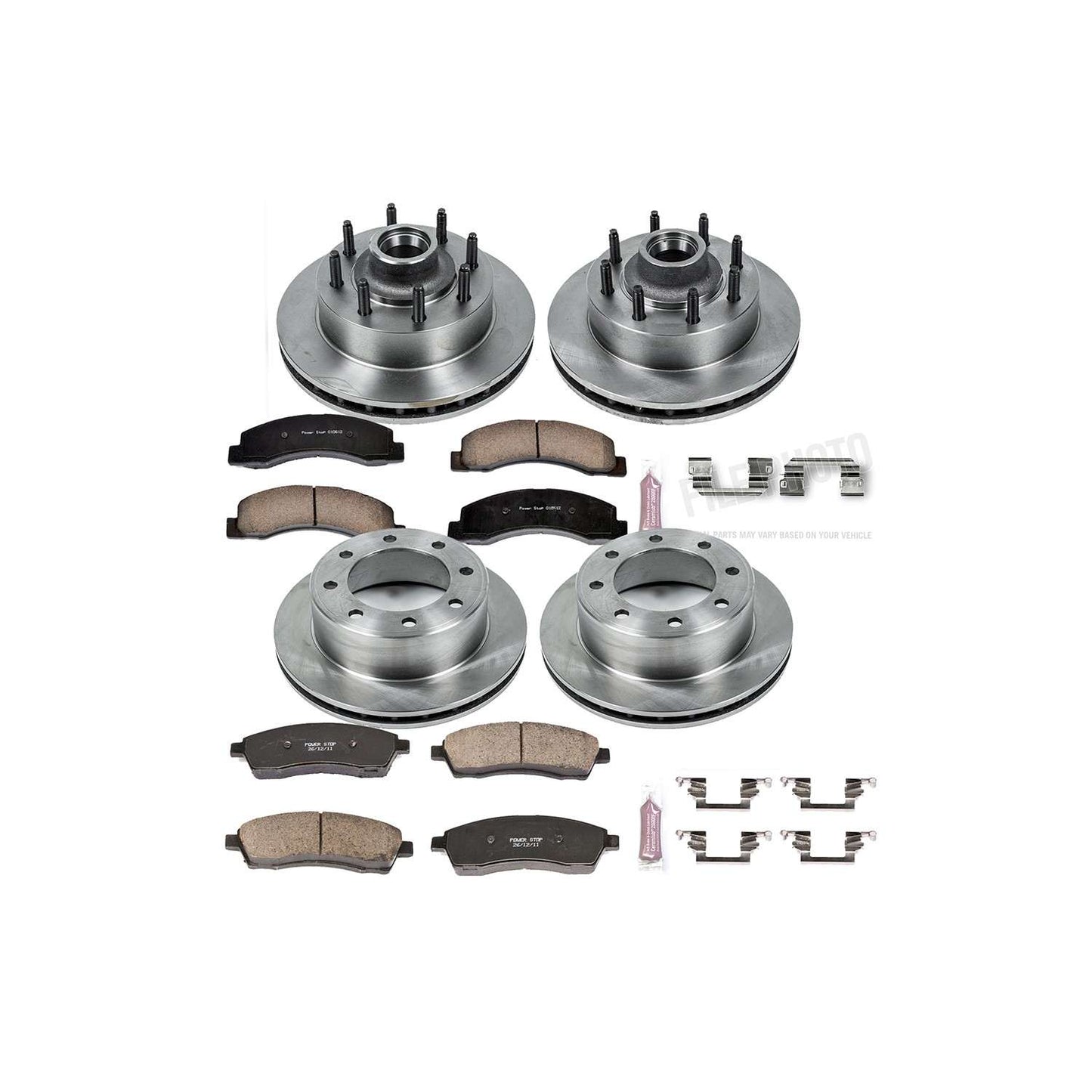 PowerStop Power Stop 00-02 Ford Excursion Front & Rear Autospecialty Brake Kit KOE1894