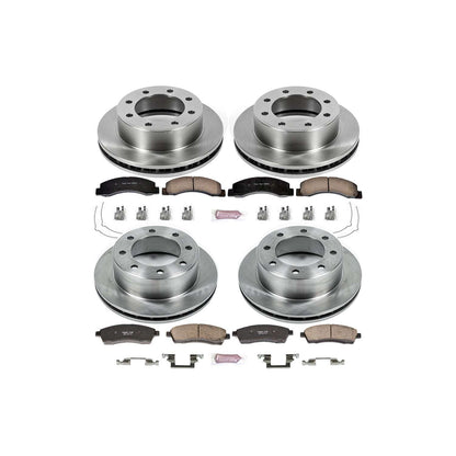 PowerStop Power Stop 00-05 Ford Excursion Front & Rear Autospecialty Brake Kit KOE1906